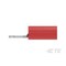 Te Connectivity Ring Terminal, #4 Stud Size, 16 AWG, 300 V, Nylon Insulated, Red 8-320882-1 - alternate 4